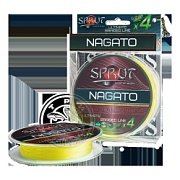 Шнур SPRUT NAGATO Hard Ultimate Braided Line х 4 0.18 mm 140m 14,9kg Fluo Yellow