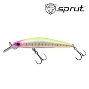 Воблер SPRUT Anko Minnow 65SP-CRLPN 65mm 4gr загл.0.3-0.8m suspending
