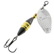 Блесна-вертушка AQUA Esti Shell-2, вес- 8,3g, лепесток №2 (серебро) 129657