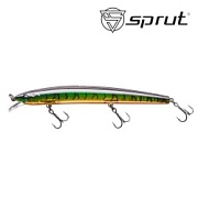 Воблер SPRUT Haku 3D 130F-CLN-3D 130mm 14.5gr загл. 0.5-1.0m floating
