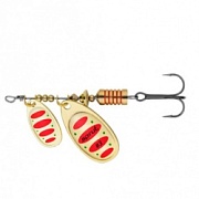 Блесна SPRUT Вращающаяся ALBA TANDEM  №3 9gr color- GR