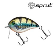 Воблер SPRUT Tubby Killer 50F-SBGP 50mm 12gr загл.0,1-0,4m floating