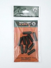 Втулка (пакет) глухая для грузил кор. L-22мм. зелёная (уп.10шт.)