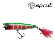 Воблер SPRUT Hikari Pop 3D 65TW-PNGRP 65mm 7gr top water