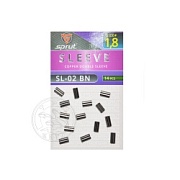 Трубки обжимные SPRUT SL-02 BN d.1.8 Copper double sleeve (уп.14шт)