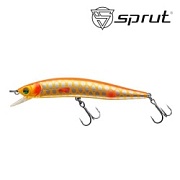 Воблер SPRUT Shigu 70F-LBP 70mm 4.5gr загл. 0.3-0.8 m floating