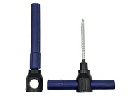 Ввёртыш для палатки с буром (-40С) СИНИЙ