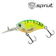 Воблер SPRUT Shebi D 64F-CRFT1 64mm 20gr загл.1,0-2,0m floating