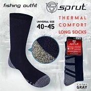 Термоноски Sprut Thermal Comfort Long Socks TCLS-DB-40-45 (Тёмно-синий)