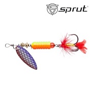 Блесна SPRUT Вращающаяся ORUTO Spinner №3 9gr color-SRV