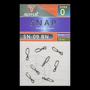 Карабин SPRUT SN-09 BN №0/10kg Swedish snap (уп.8шт)