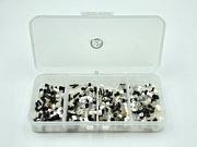 НАБОР кембриков №3 в коробочке  КМ1 (L- 3мм)(130*60*25мм)