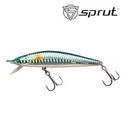 Воблер SPRUT Toshi 90F-SMLT-SC 90mm 11g загл.0.5-1.0m floating