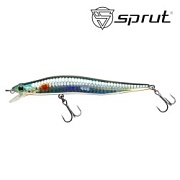 Воблер SPRUT Unagi 110F-SMLT-SC 110mm 11.5gr загл.0.5-1.0m floating