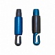 Коннектор для крепления лески к удилищу серо-синий перламутр (СТОНФ) 2,0 (уп/10шт.)