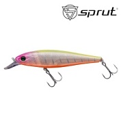 Воблер SPRUT Blood Suwaru 100F-CRLPN 100mm 15gr загл.1,0-2,0m floating+Blood Attractor UPA