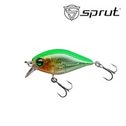 Воблер SPRUT Uni Crank 36F-CRGR 36mm 4gr загл.0.3-0.8m floating