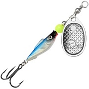 Блесна AQUA FISH COMET-2, вес- 9,0g, лепесток №2 (серебро), цвет тела 06 (голубая спинка) 124191