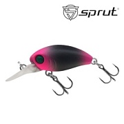 Воблер SPRUT Rini Crank D 32F-BKPN 32mm 3gr загл. 0.9-1.4m floating