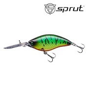 Воблер SPRUT Moretto 3D 70F-LGRT 70mm 18.5gr загл.2.5-3.5m floating