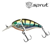 Воблер SPRUT Kodomo 62F-SBGP 62mm 13.5gr загл.1.5-2.5m floating