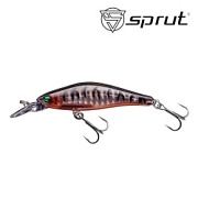 Воблер SPRUT Ivasi 3D 65SP-ST 65mm 6.5gr загл.1.0-2.0m suspending