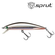 Воблер SPRUT Hongo 120S-SBK 120mm 40gr загл.1.0-1.7m sinking