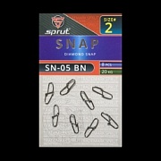 Карабин SPRUT SN-05 BN №2/20kg Diamond snap (уп.8шт)