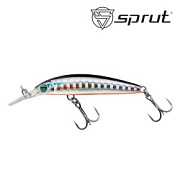 Воблер SPRUT Kenta 53SP-SBK 53mm 3.2gr загл.0.7-1.2m suspending