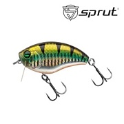 Воблер SPRUT Shebi 64F-SBGP 64mm 16gr загл.0,1-0,3m floating