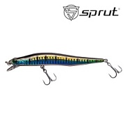 Воблер SPRUT Unagi 110F-SBGP 110mm 11.5gr загл.0.5-1.0m floating