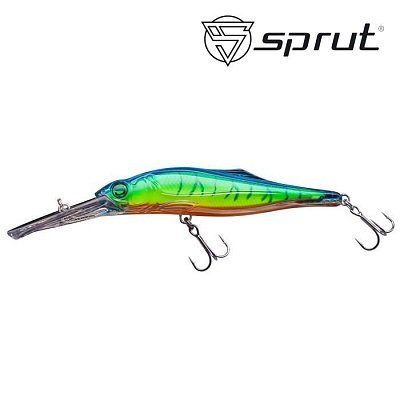 Воблер SPRUT Tara Troll 3D 120SP-LGRT 120mm 29gr загл.3.5-4.5m suspending