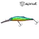 Воблер SPRUT Tara Troll 3D 120SP-LGRT 120mm 29gr загл.3.5-4.5m suspending