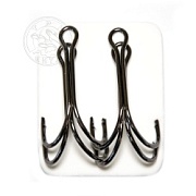 Крючок Sprut двойной Kiba SD-36 BC №3/0 (Double Round Bend Hook) (уп,4шт)