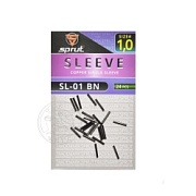 Трубки обжимные SPRUT SL-01 BN d.1.0 Copper single sleeve (уп.24шт)