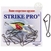 Застёжка STRIKE PRO HOOK с коготком №3 28кг (уп.10шт)