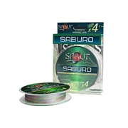 Шнур SPRUT SABURO Soft Ultimate Braided Line х 4 Multicolor 140m 0.12mm 9.1kg