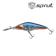 Воблер SPRUT Hirame 60SP-CRB 60mm 6.7gr загл.1.5-2.5m suspending