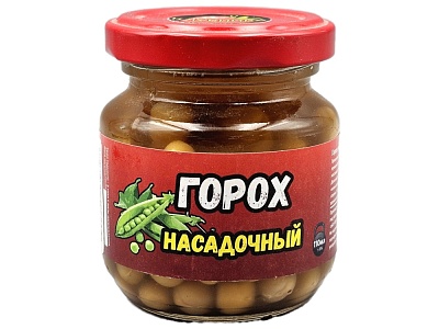 Горох насадочный в баночках "№1" "КЛУБНИКА" 110мл (стекло)