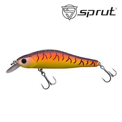 Воблер SPRUT Oshiba 80F-RH 80mm 8gr загл.0.8-1.5m floating