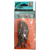 МЛ-К (зеленый) Монтаж ЛИДКОР - безопасная клипса с быстросъемом+хвост 70см (уп/2шт)