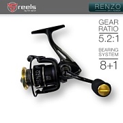 Катушка Sprut Renzo SR1000F (8+1 Ball Bearing)