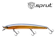 Воблер SPRUT Haku 3D 130F-GB-3D 130mm 14.5gr загл. 0.5-1.0m floating