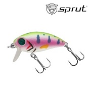Воблер SPRUT Rini Crank Major 36F-FLSP 36mm 3.5gr загл. 0.1-0.3m floating
