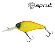 Воблер SPRUT Roko 55F-HTR 55mm 8.8gr загл. 1.5-2.5m floating