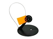 Жерлица с угл. стойкой с кат. d.65 цв.черный