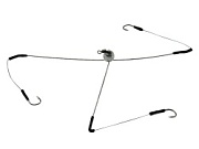 Снасть зимняя донная "Паучок",  4гр., 3 кр.№8