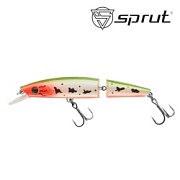 Воблер SPRUT Sanbo 125F-COW 125mm 19.5gr загл.0.5-1.5m floating