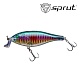 Воблер SPRUT Saba Shad 3D 57F-OIL-3D 57mm 6gr загл.1.0-1.7m floating