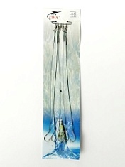 ПОВОДОК с крючком и вертлюгом "CIMA" (уп.5шт.)